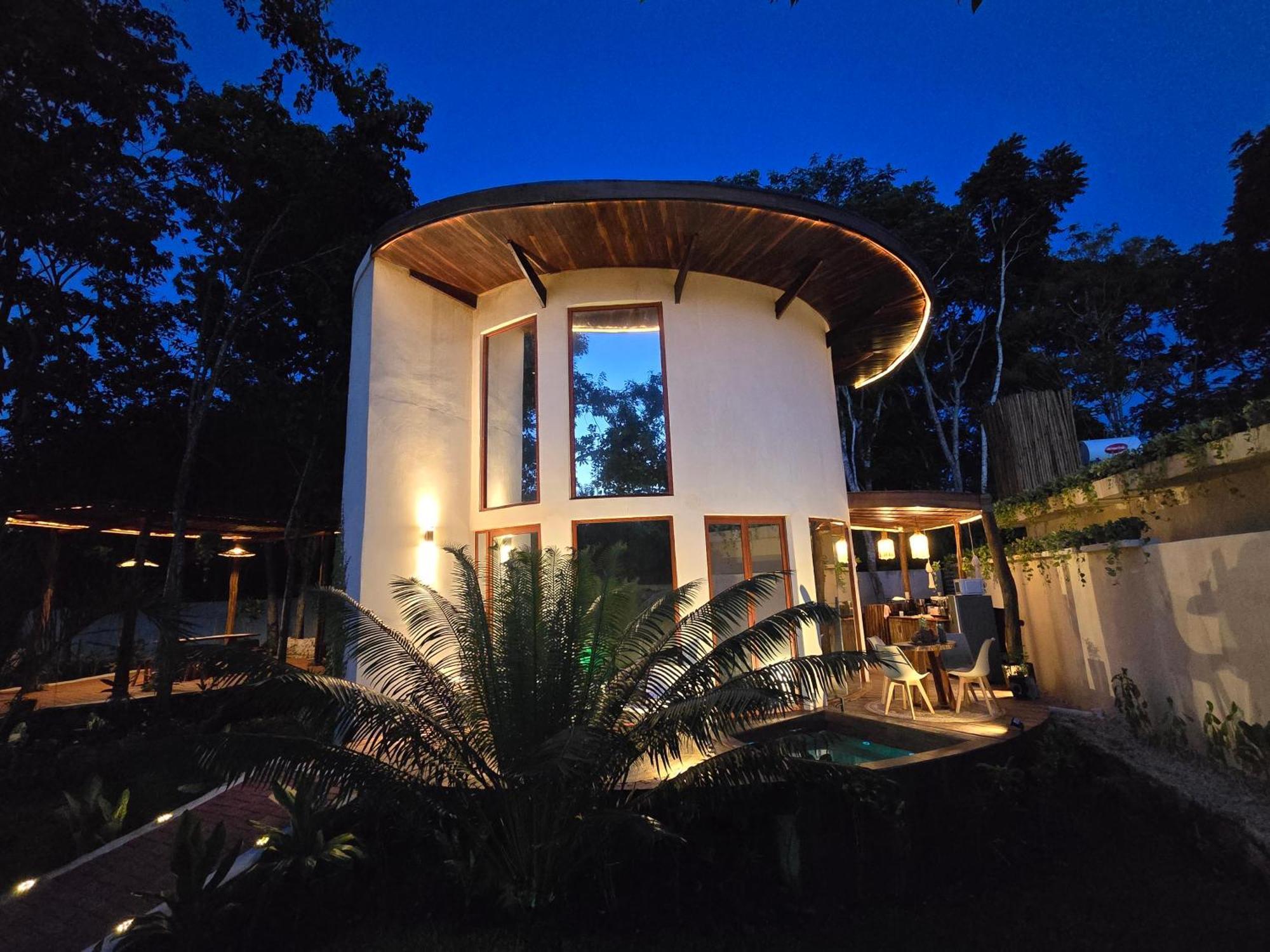 Villa Con Jacuzzi En Bacalar Buenavista (Quintana Roo) Exterior foto
