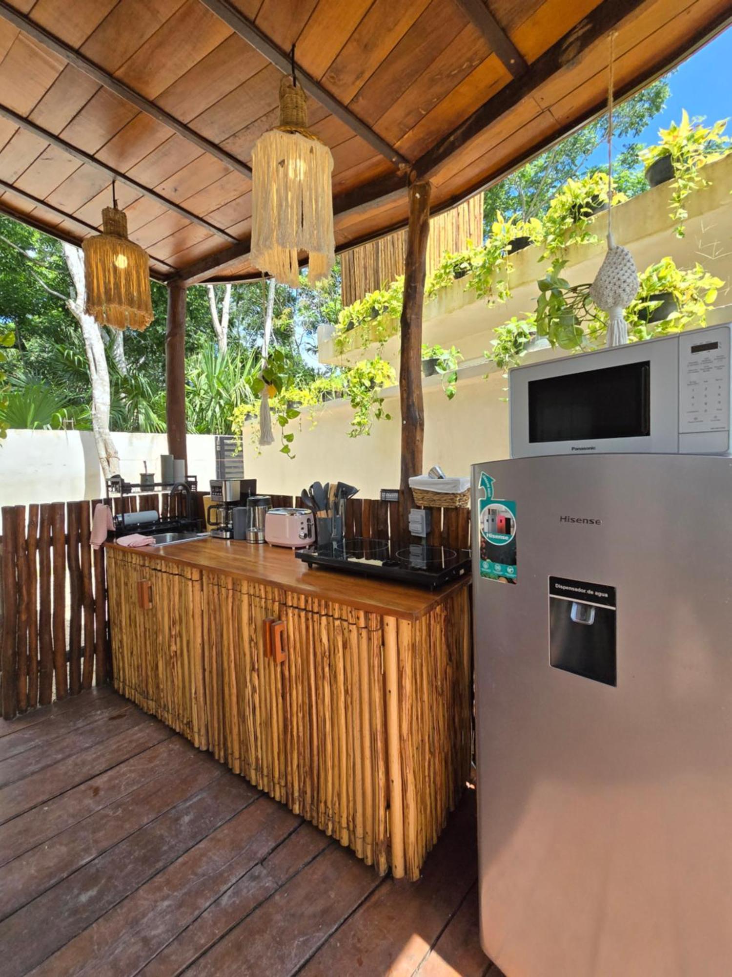 Villa Con Jacuzzi En Bacalar Buenavista (Quintana Roo) Exterior foto