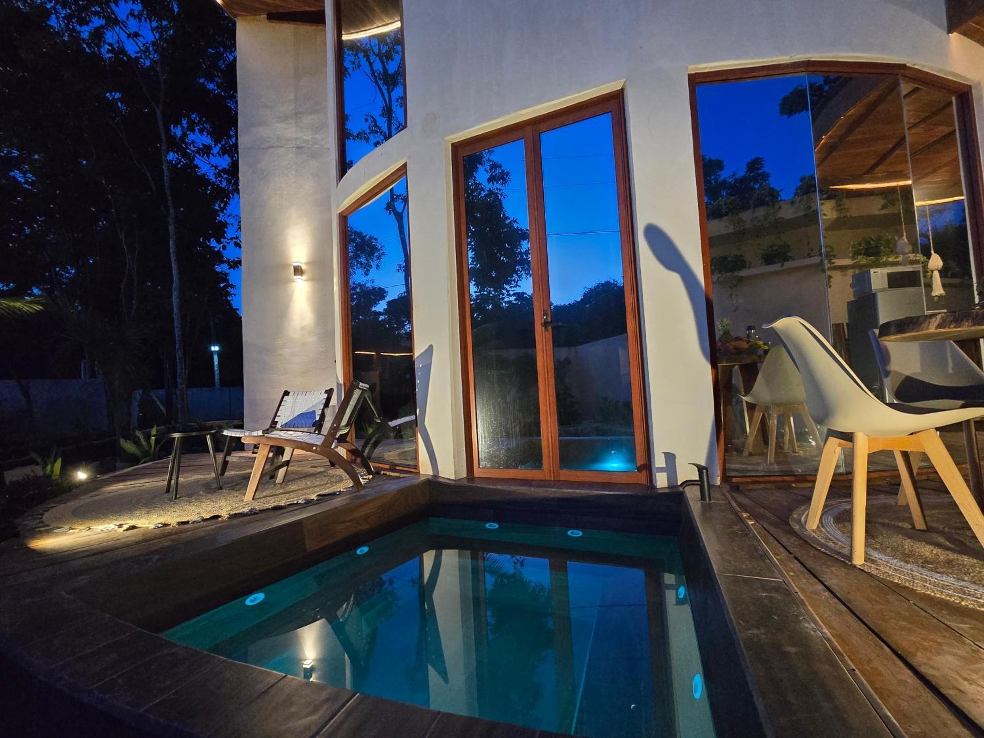 Villa Con Jacuzzi En Bacalar Buenavista (Quintana Roo) Exterior foto