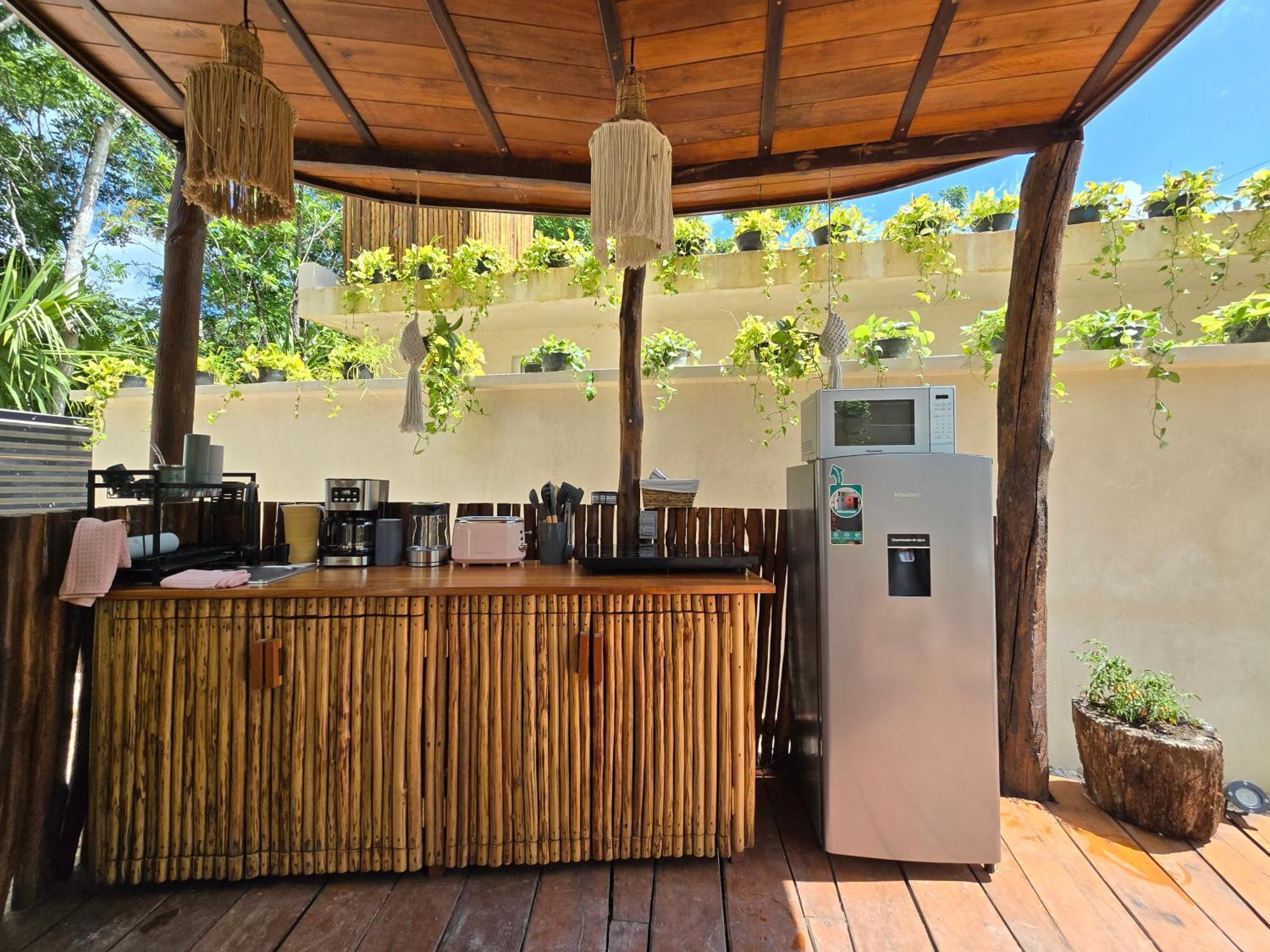 Villa Con Jacuzzi En Bacalar Buenavista (Quintana Roo) Exterior foto